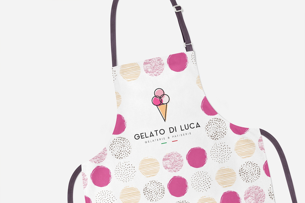 Gelato di Luca - Logo and package design