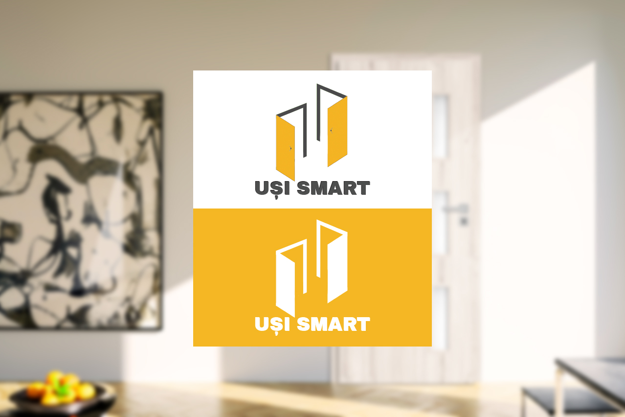 Uși Smart - Logo design